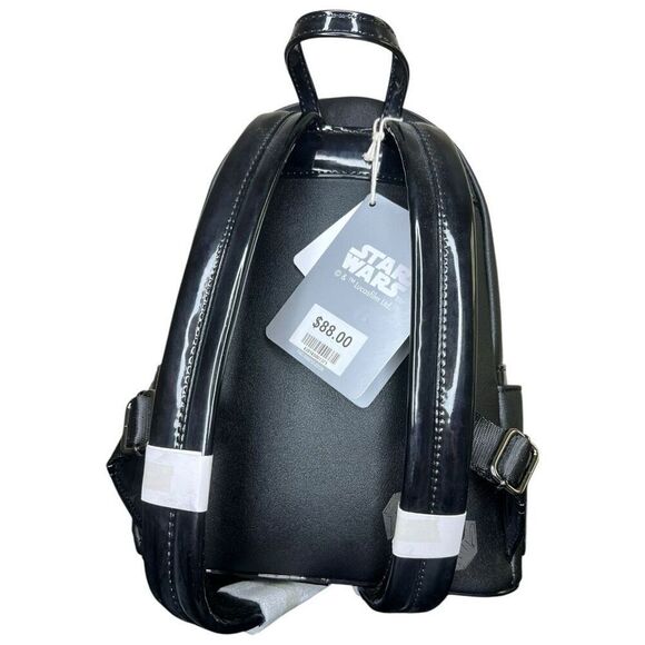 NEW Loungefly Star Wars Darth Vader Glow Black Mini Backpack 2023 main image 7